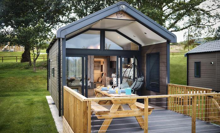 Hillside Cabin at Love2Stay Mid Wales